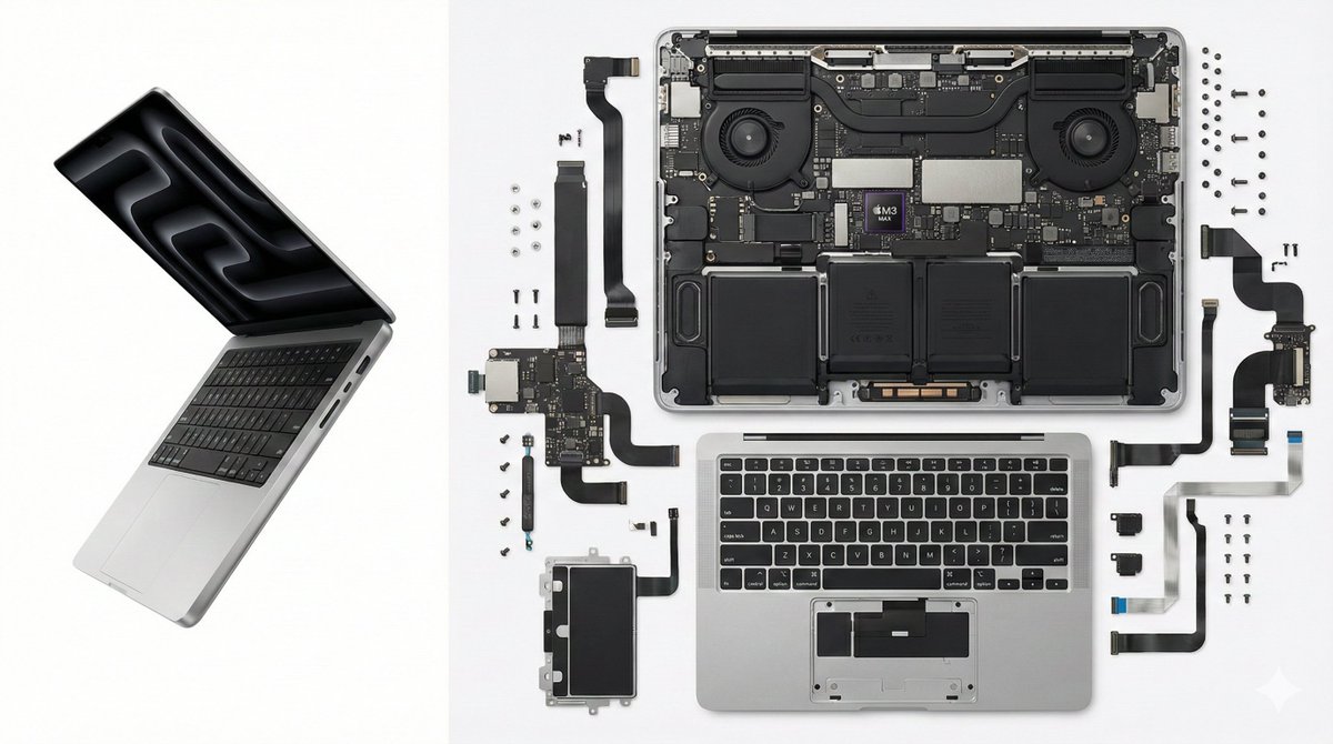 Preview of MacBook Pro Laptop Disassembly