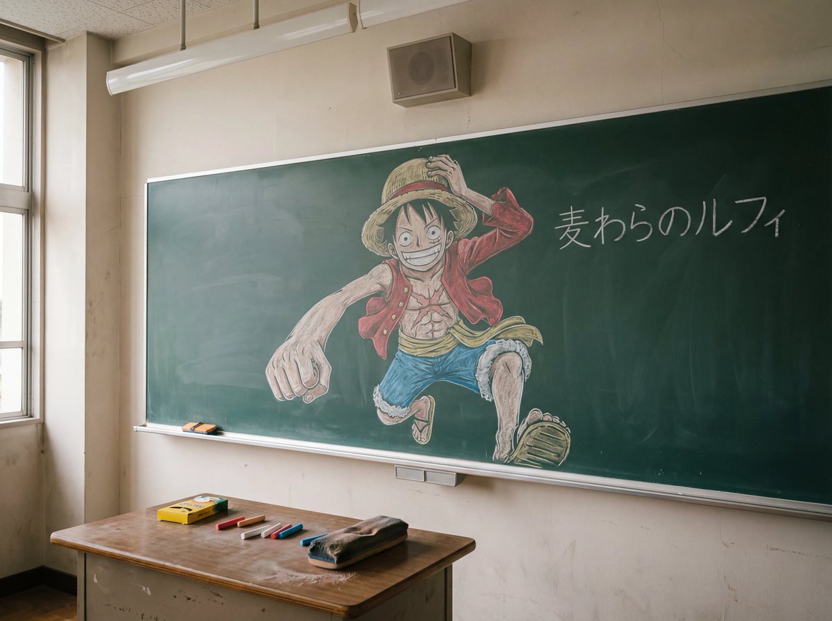 Preview of Luffy Classroom Art