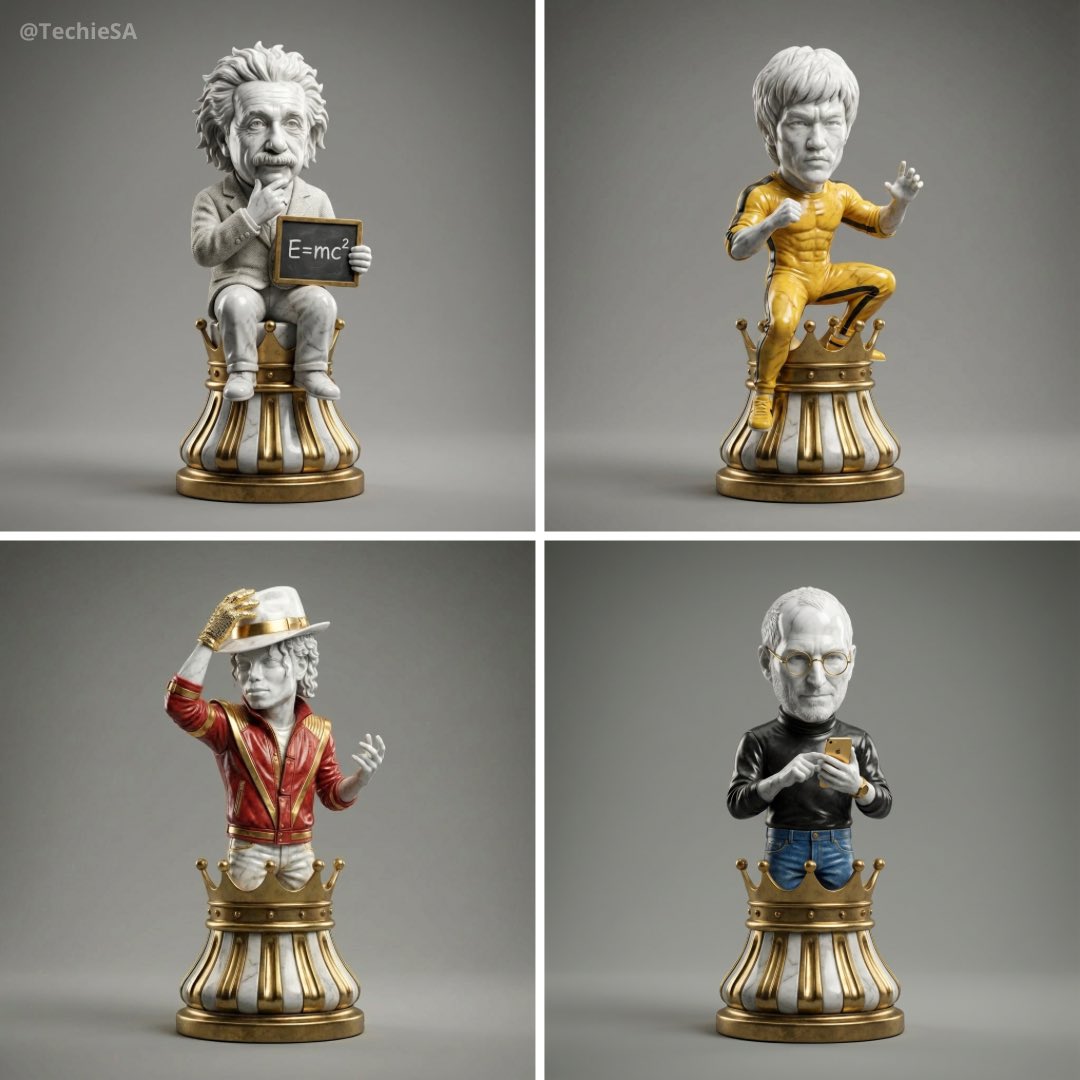 Preview of Highly Collectible Chess Pieces
