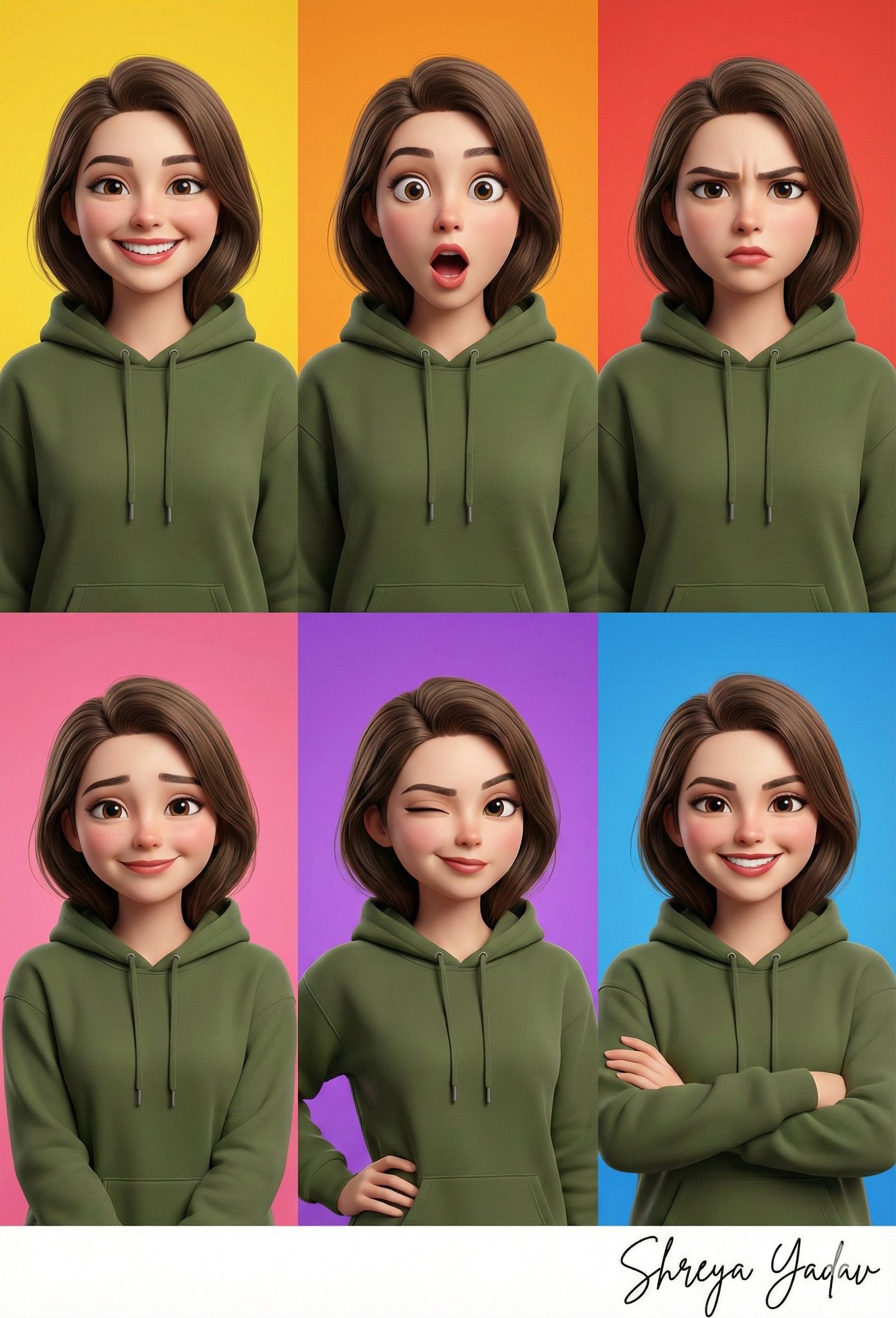 Preview of One Face, Six Emotions