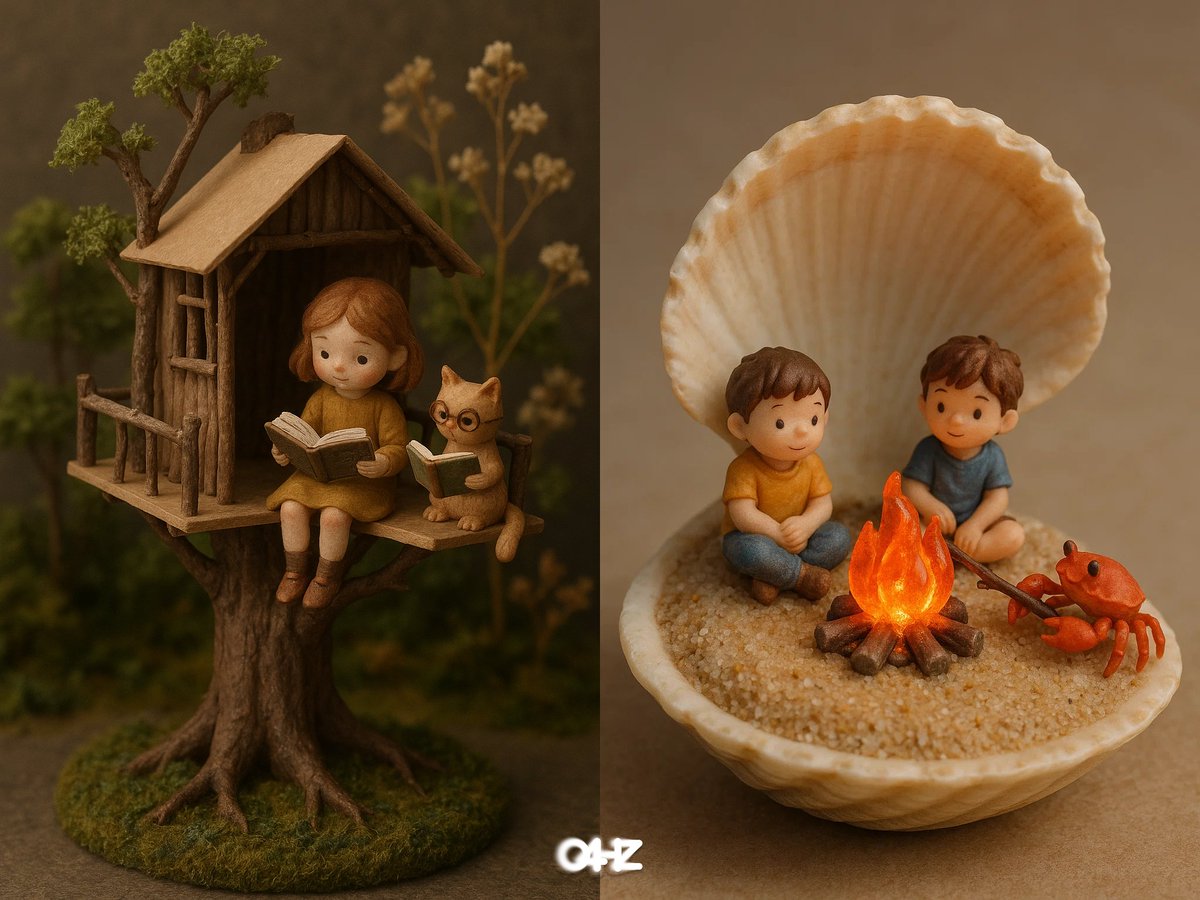 Preview of Cute Miniature Scene