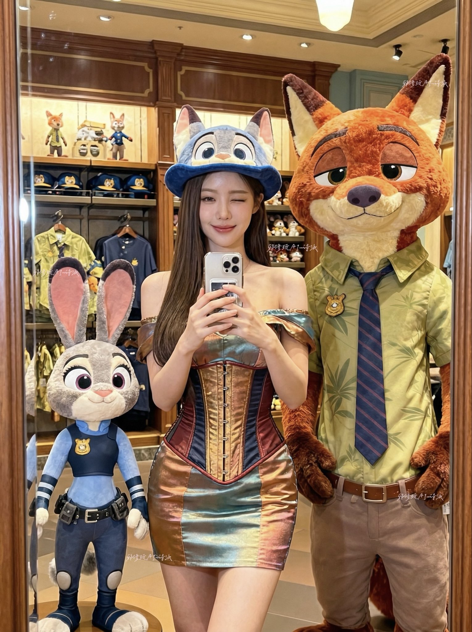 Preview of Zootopia Judy and Nick