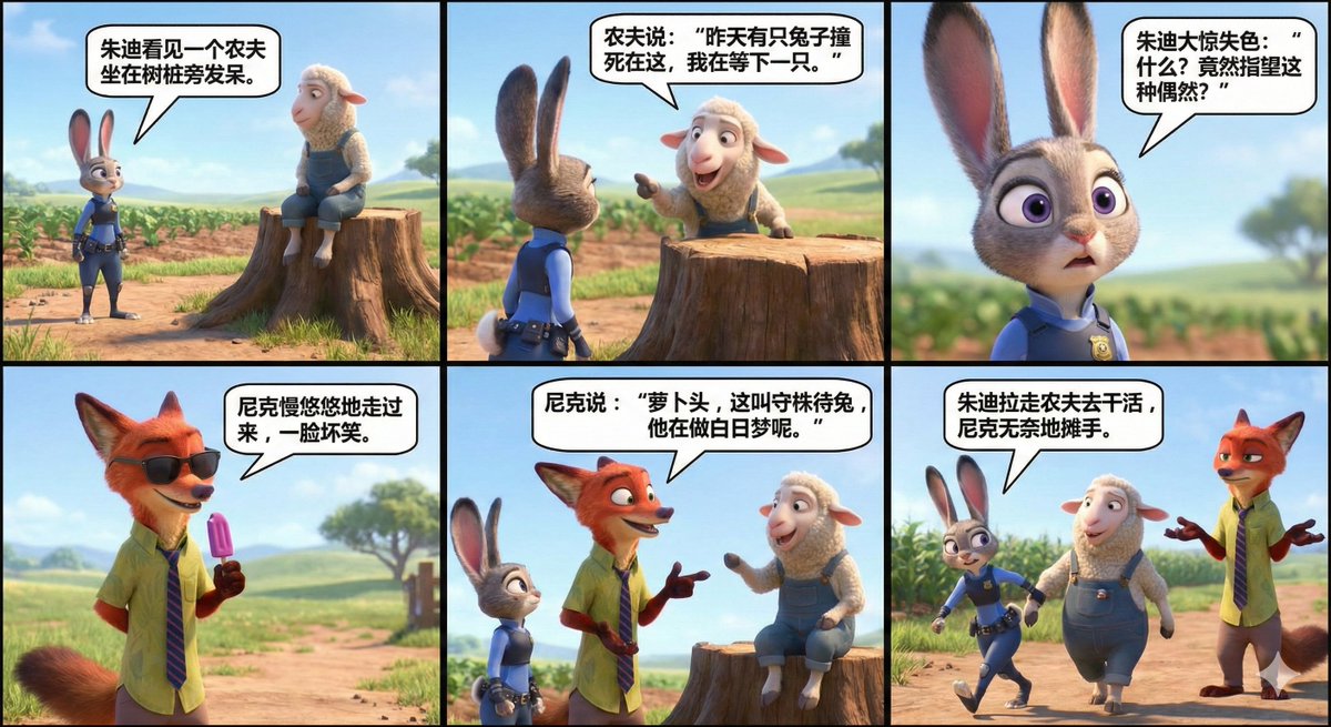 Preview of Zootopia's Judy and Nick Tell a Short Story - Waiting for a Rabbit