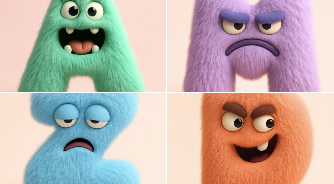 Preview of Interesting Fluffy Letters