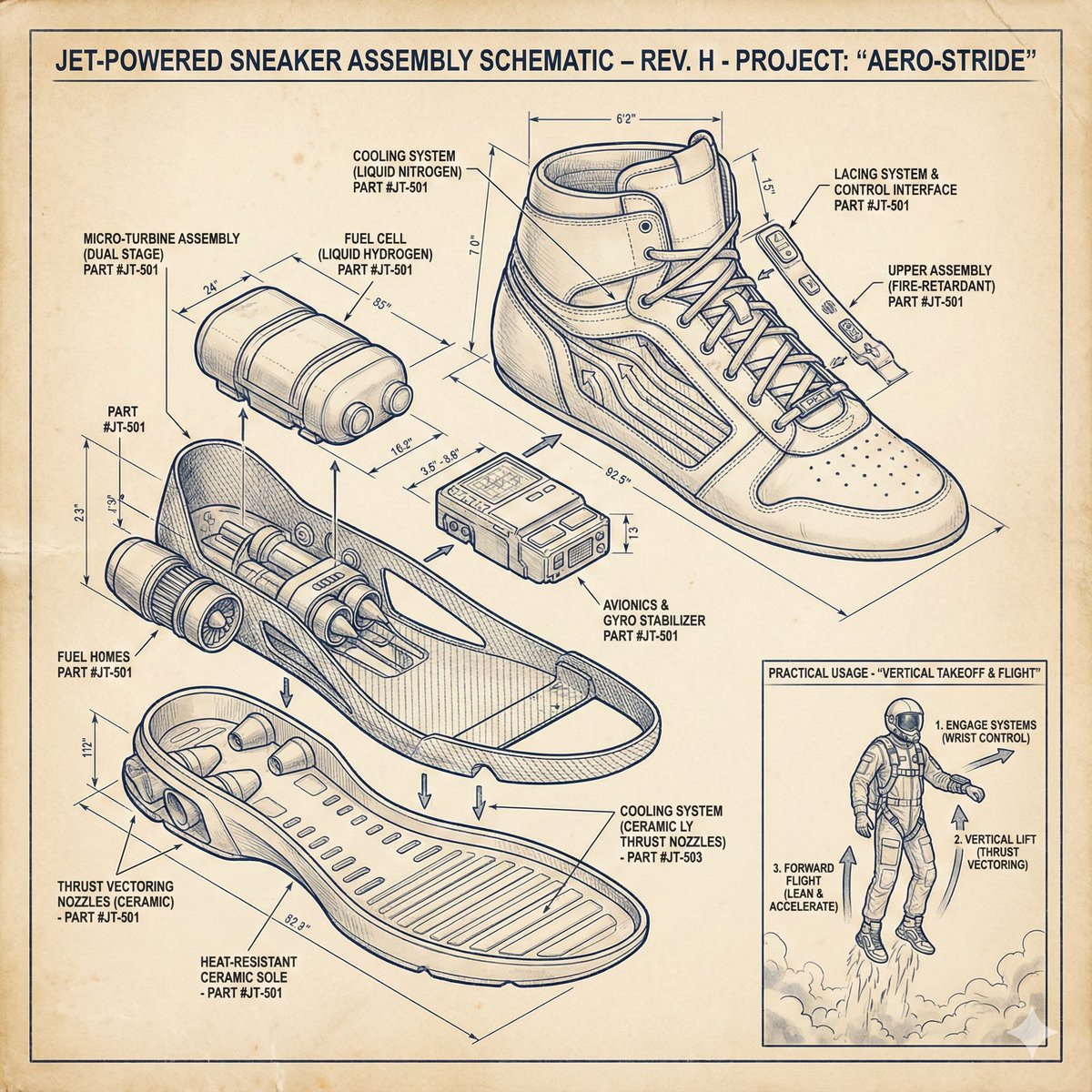 Preview of Ultra-Realistic Exploded Technical View Preview of Ultra-Realistic Exploded Technical View