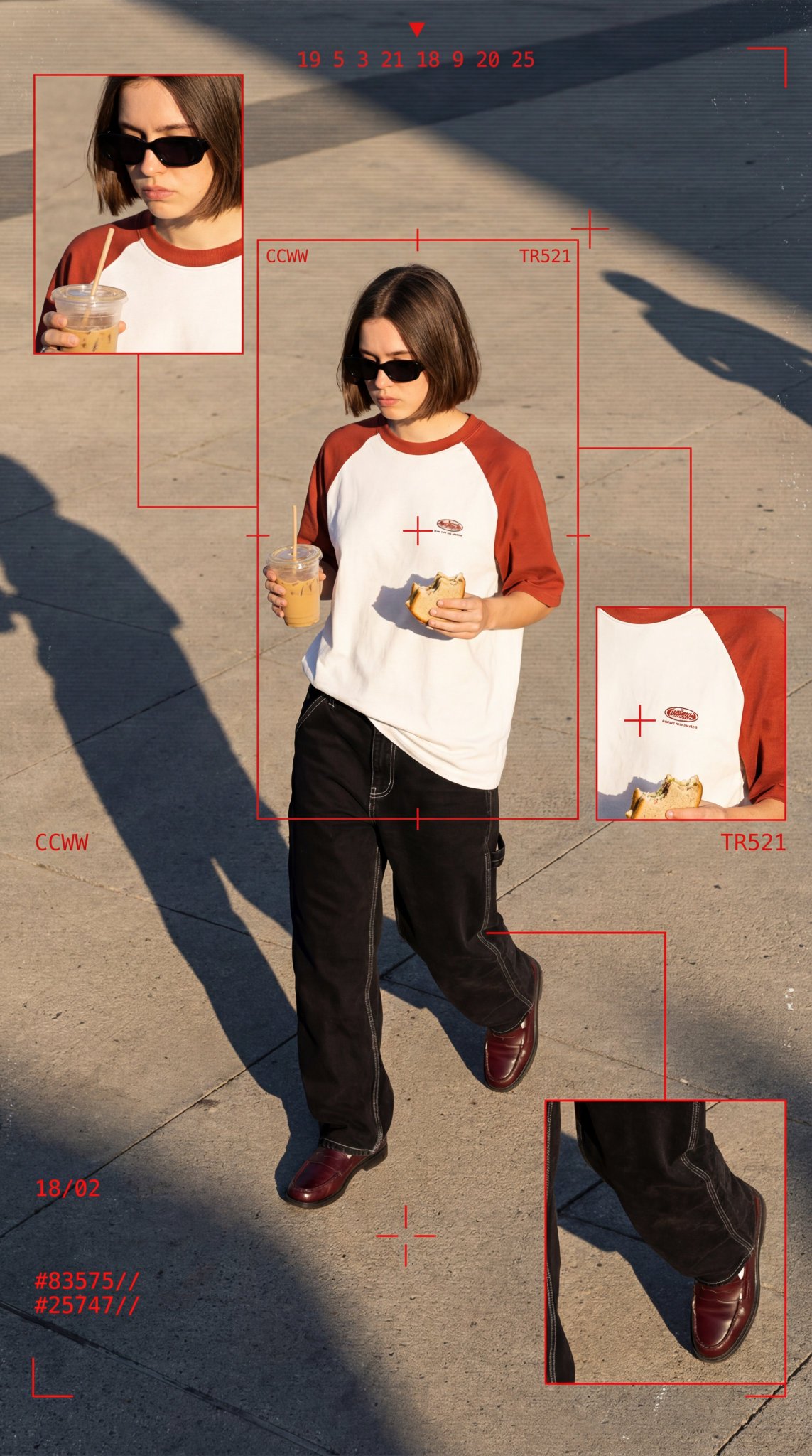 Gemini AI photo prompts preview — A Set of Cyberpunk Style Fashion Editorials