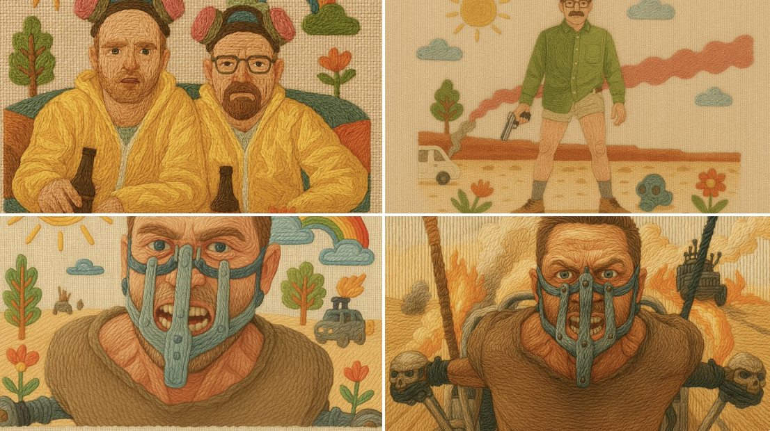 Preview of Embroidery Illustration Style