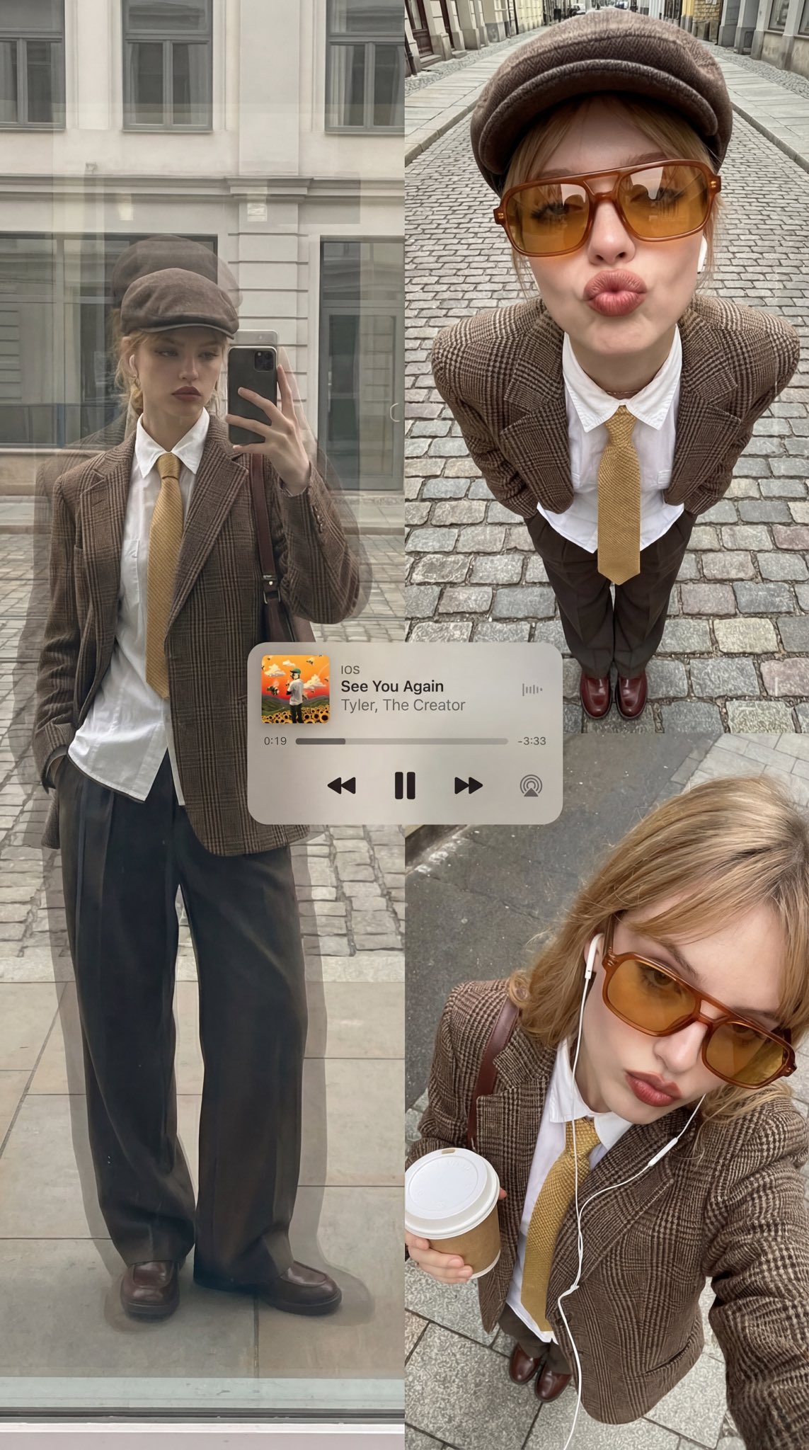 Gemini AI photo prompts preview — Urban Streetwear Editorial Collage