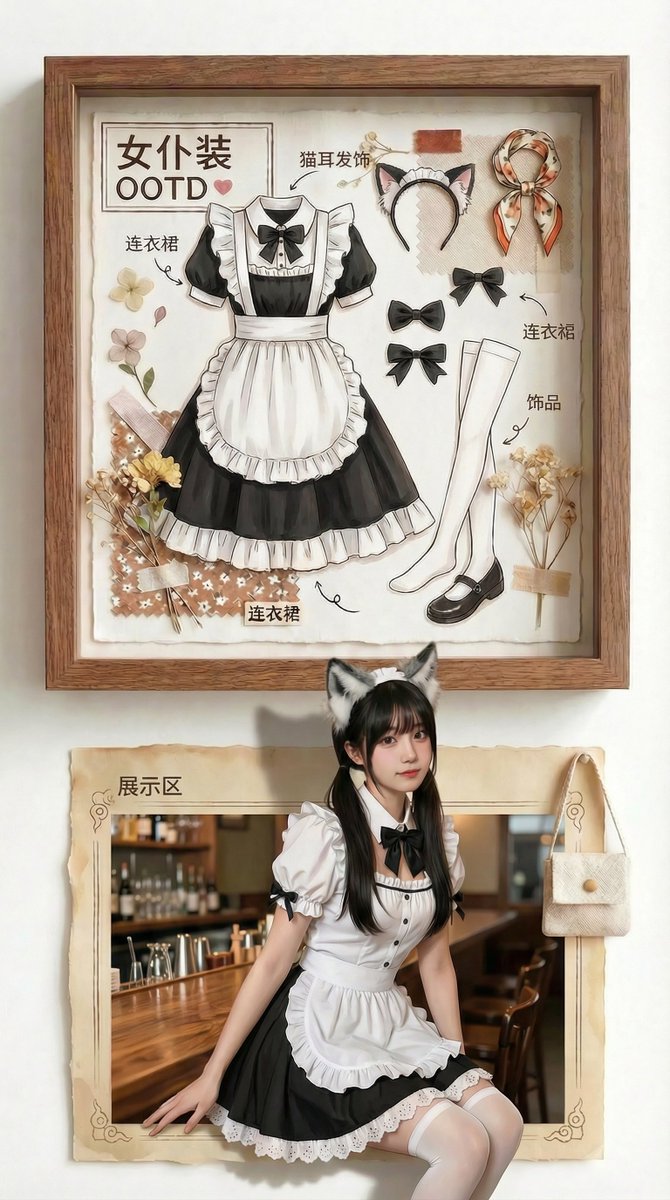 Gemini AI photo prompts preview — Specimen Box and Realistic Fashion Aesthetics Duet