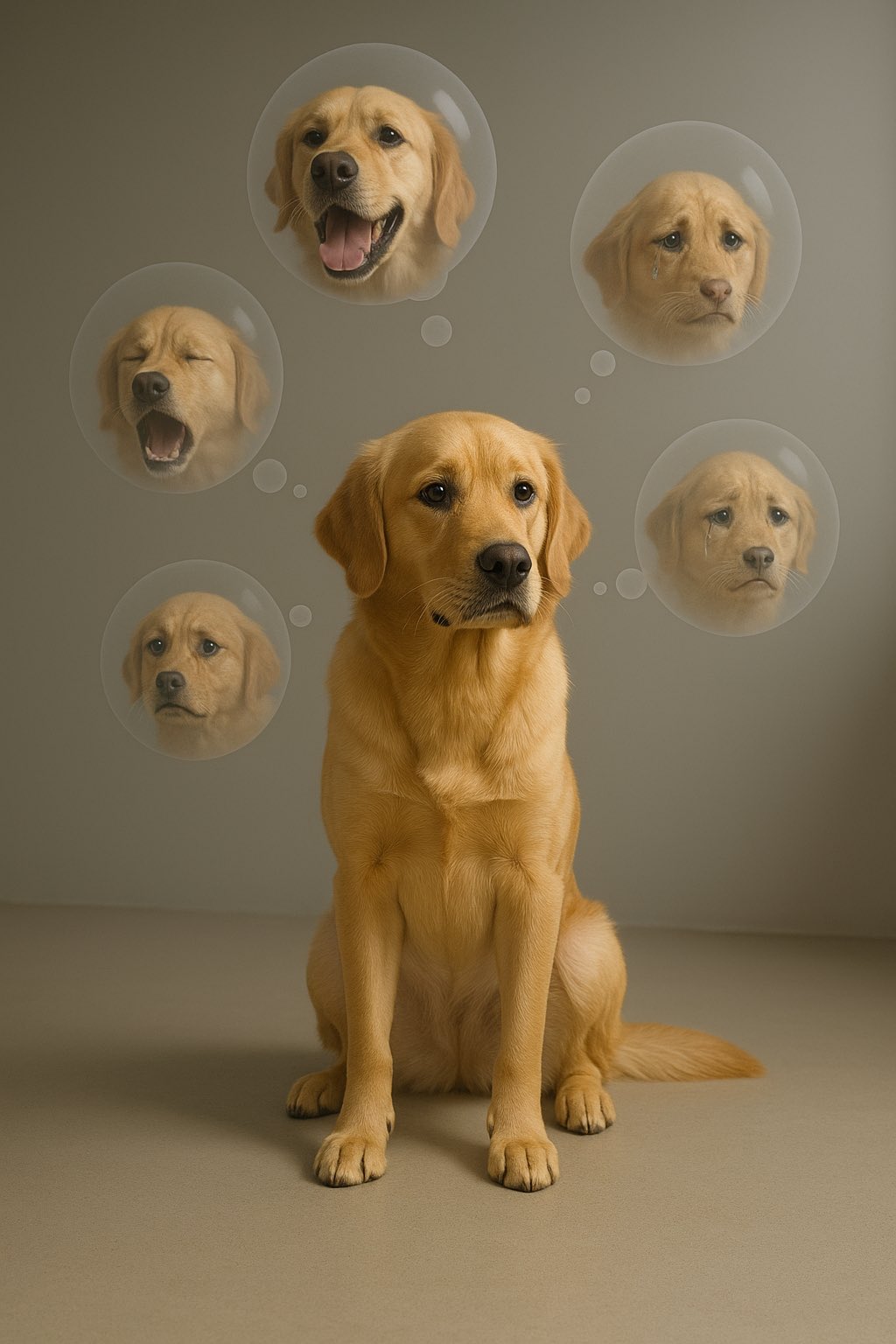 Preview of Thought Bubbles of Different Emotional States