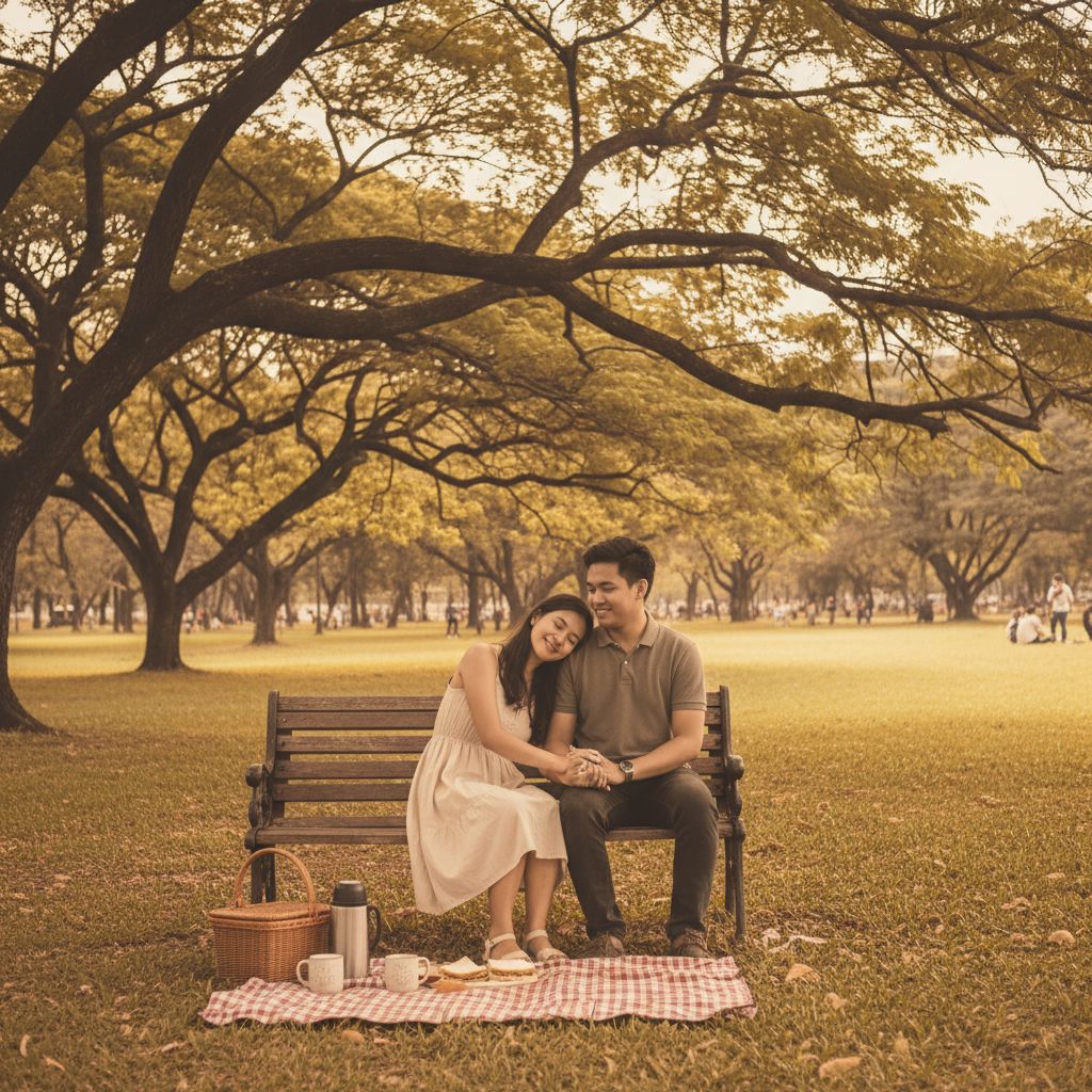 Preview of UP Diliman Sunken Garden Picnic Couple